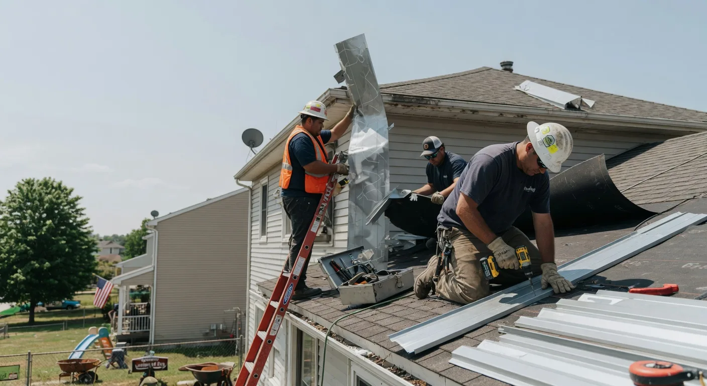 Metal Roofing Installation in Hext, TX near me